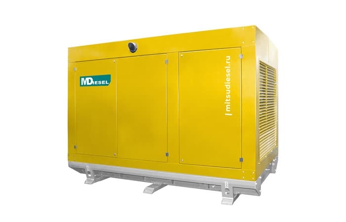 Дизельный генератор Mitsudiesel АД-600С-Т400-2РПМ29 в погодозащитном кожухе с АВР