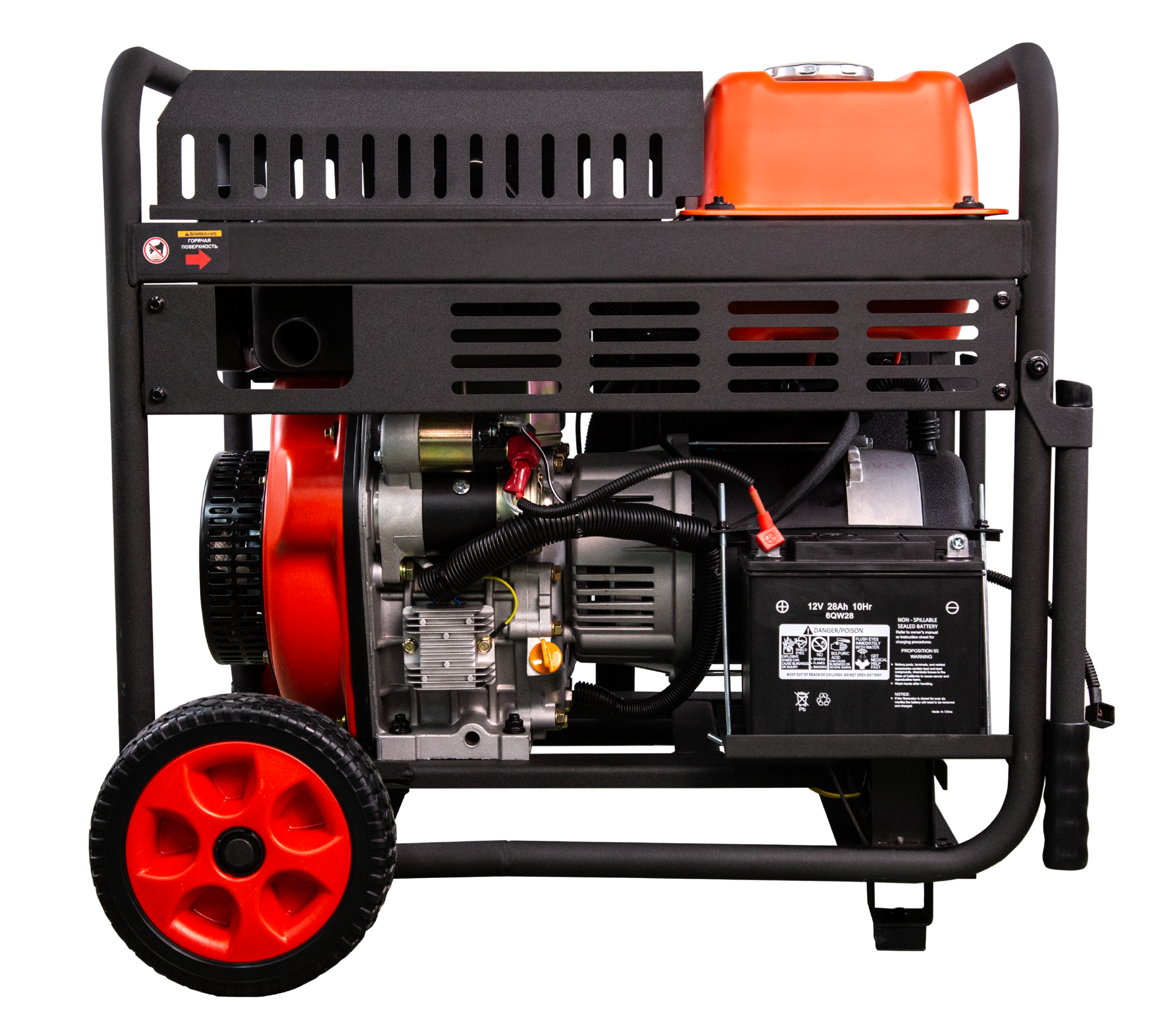 Дизельный генератор A-iPower AD7500EA с автозапуском АВР