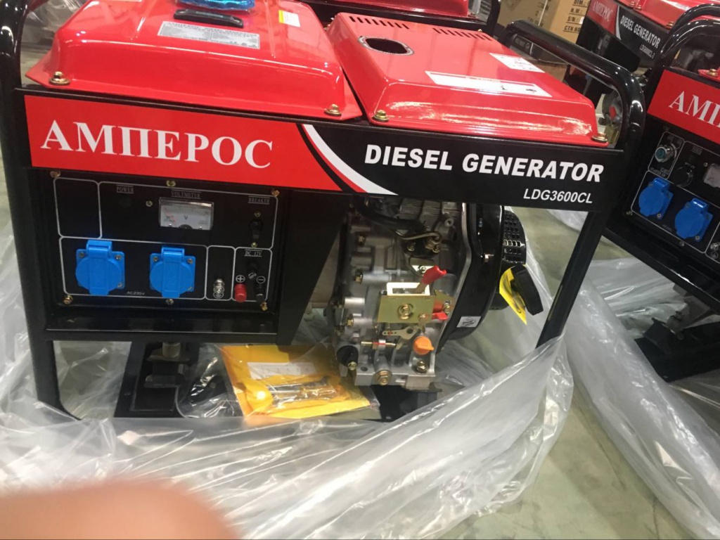 Дизельный генератор AMPEROS LDG 3600CL