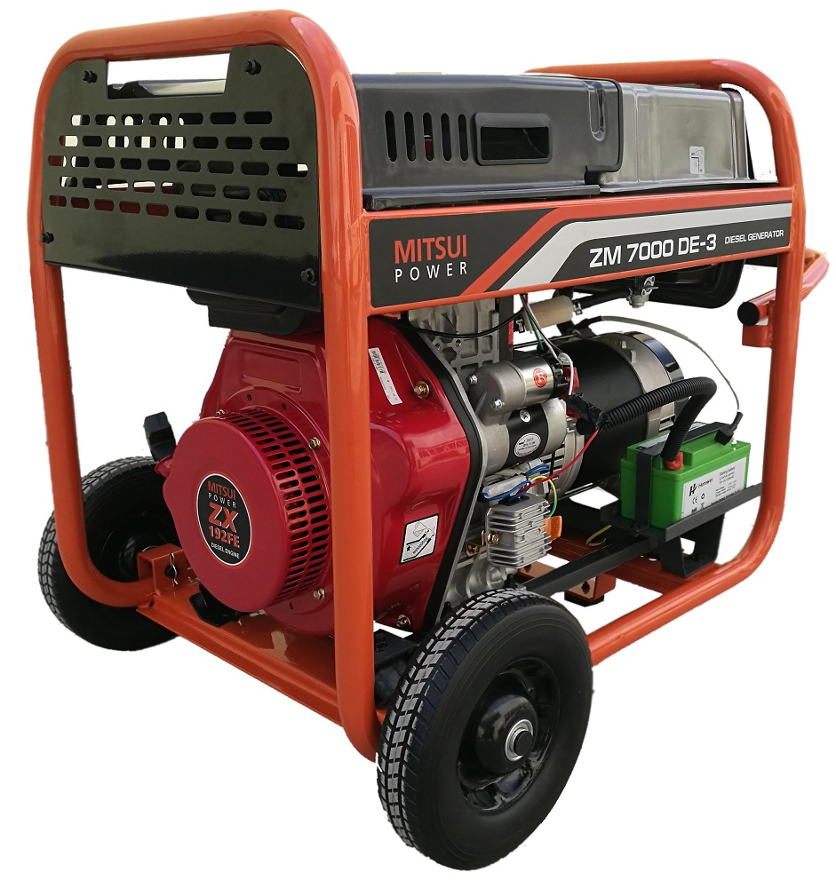 Дизельный генератор MITSUI ECO ZM 7000 DE-3