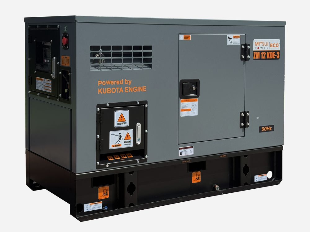 Дизельный генератор MITSUI Power ZM 12 KDE-3