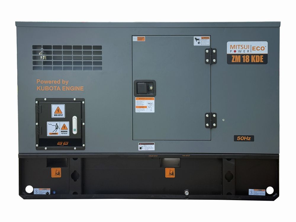 Дизельный генератор MITSUI Power ZM 18 KDE с автозапуском АВР