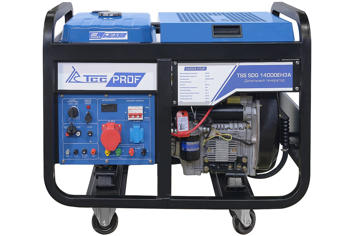 Дизельный генератор ТСС SDG 14000EH3A