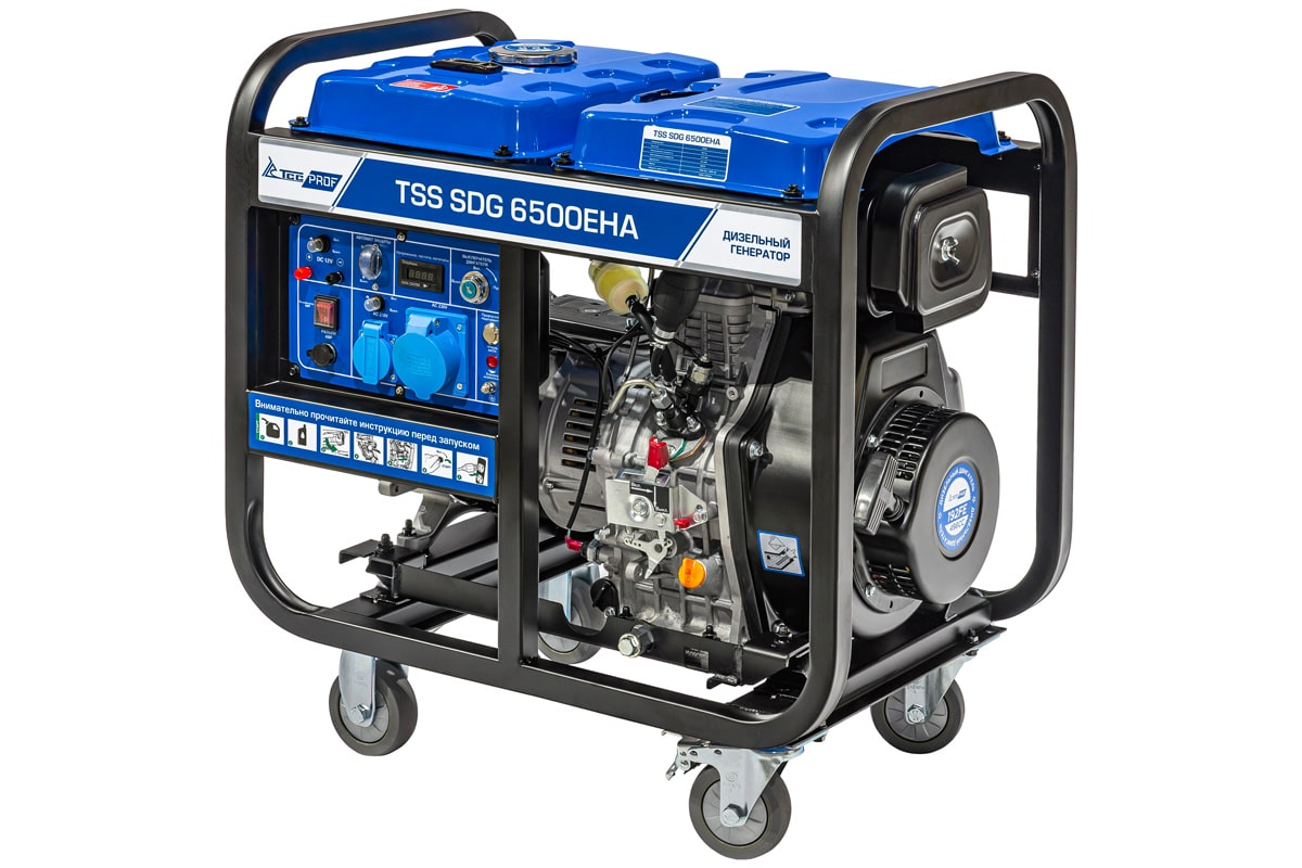 Дизельный генератор ТСС SDG 6500EHA с автозапуском АВР