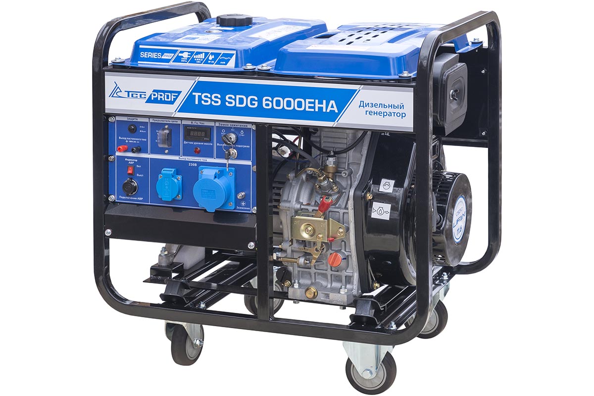 Дизельный генератор ТСС SDG 6500EHA