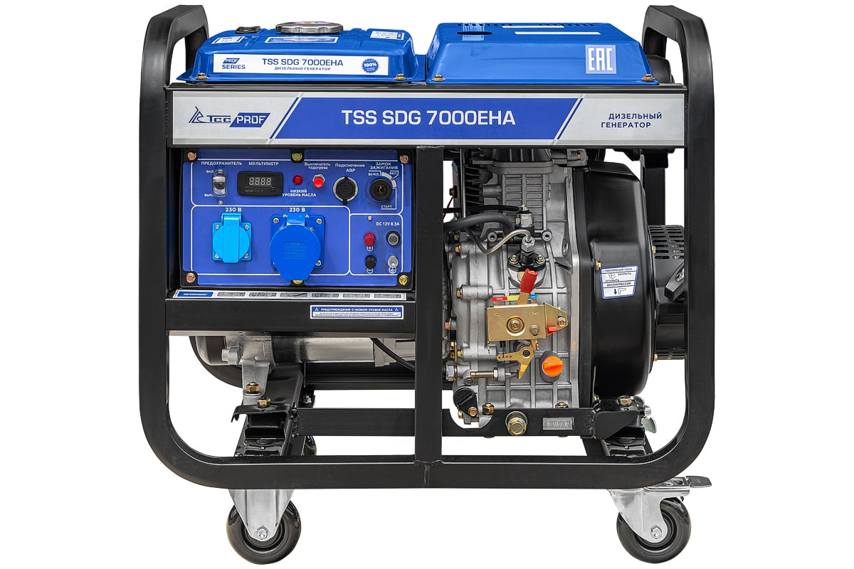 Дизельный генератор ТСС SDG 7000EHA