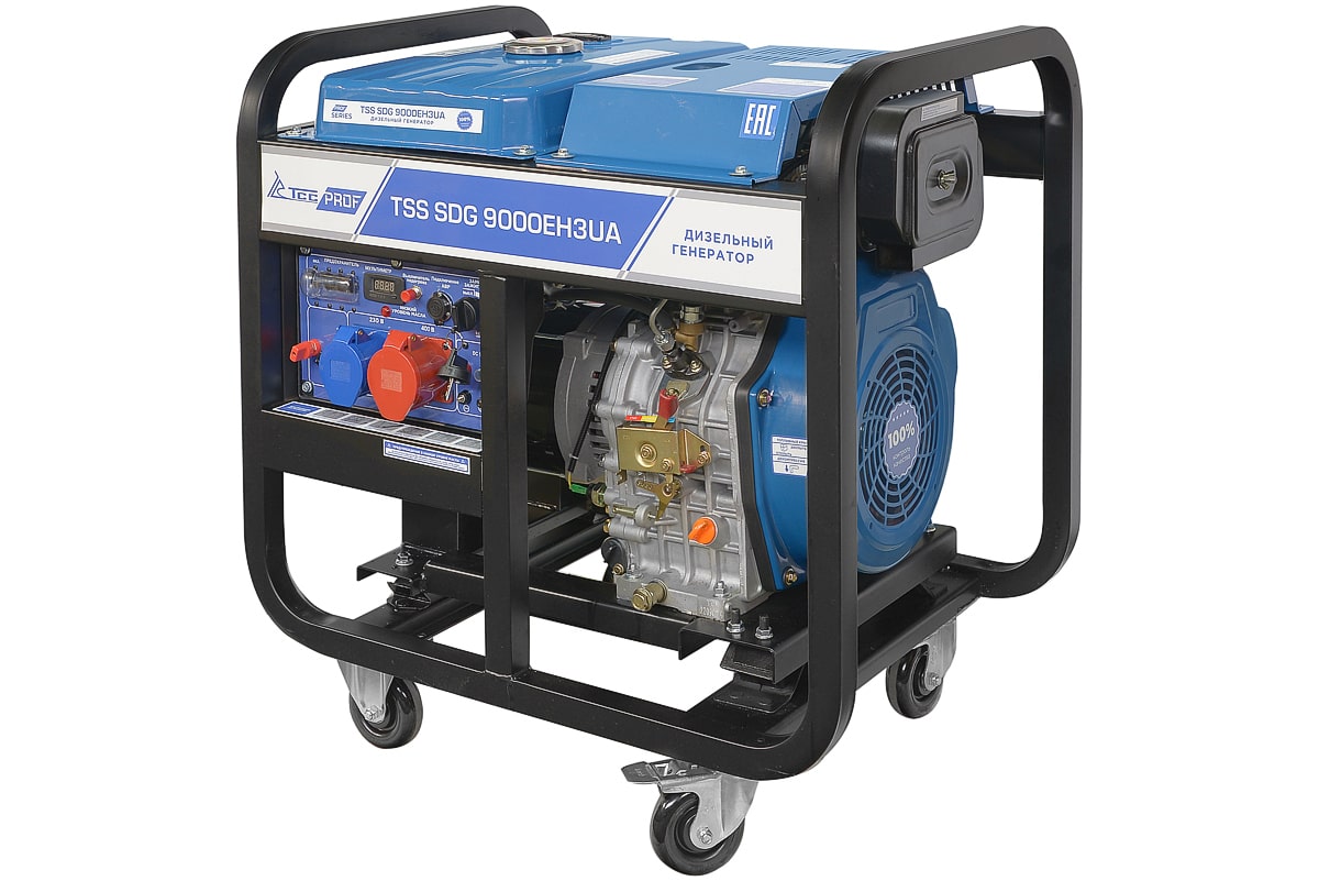 Дизельный генератор ТСС SDG 7500EH3UA