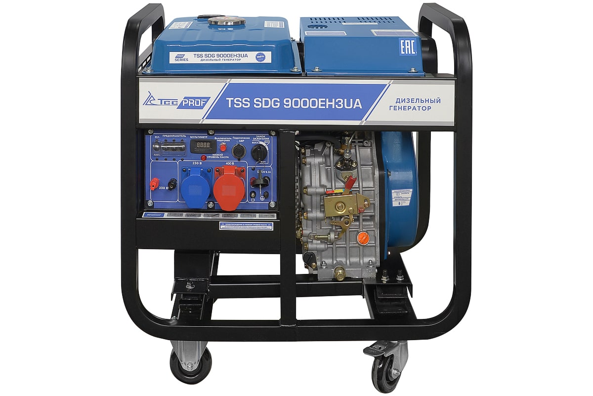 Дизельный генератор ТСС SDG 9000EH3UA