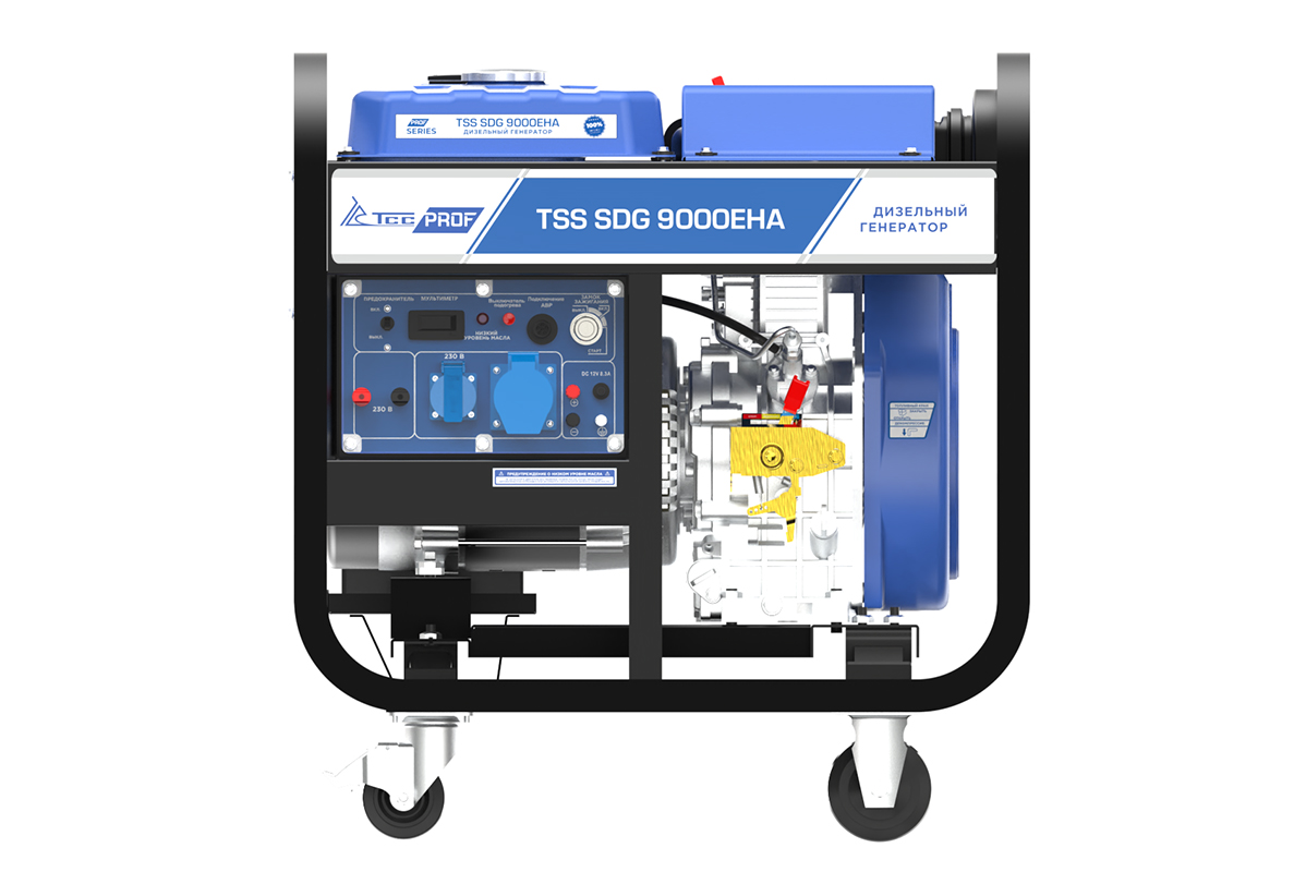 Дизельный генератор ТСС SDG 9000EHA с автозапуском АВР