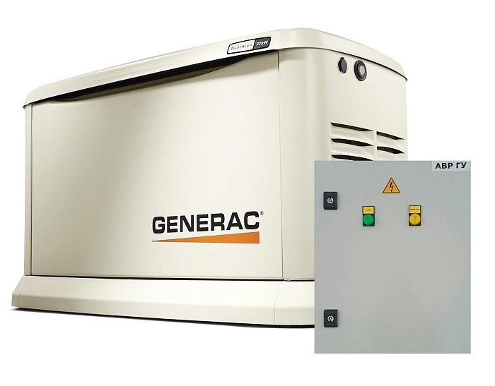 Газовый генератор GENERAC 7232 с АВР