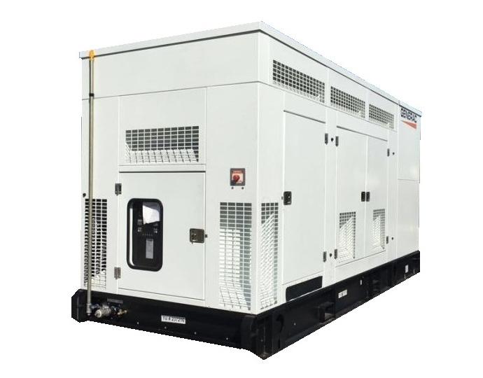 Газовый генератор GENERAC CG 250 в кожухе с АВР