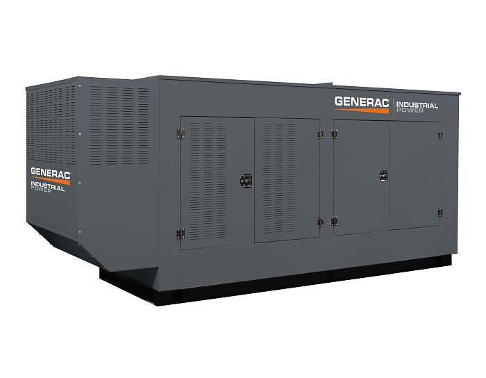 Газовый генератор GENERAC SG104 в кожухе