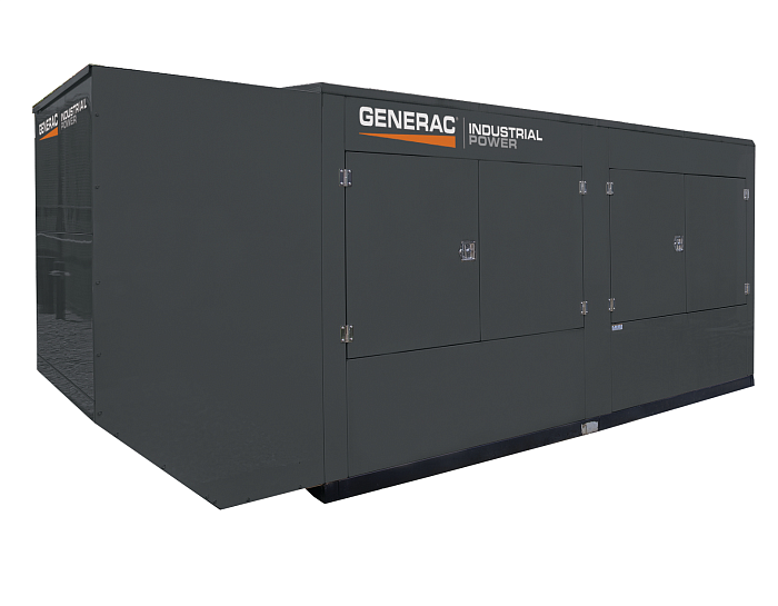 Газовый генератор GENERAC SG184/PG166 в кожухе
