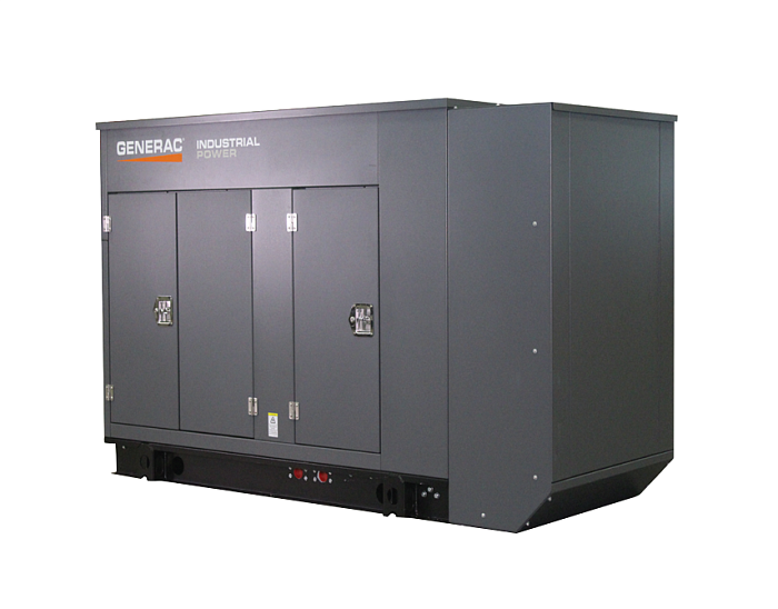 Газовый генератор GENERAC SG40T в кожухе с АВР