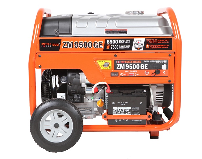 Газовый генератор Mitsui Power ZM 9500 GE с АВР