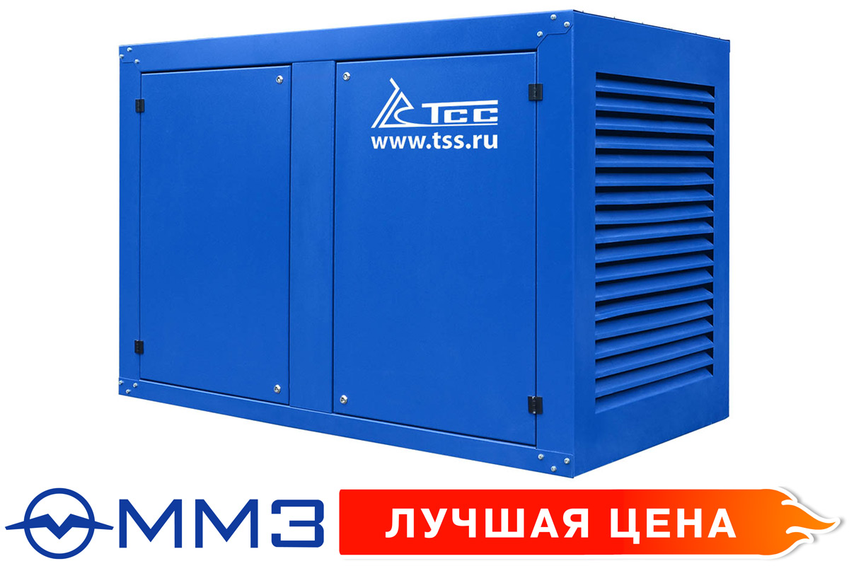 Дизельный генератор ТСС АД-30С-Т400-2РПМ1 под капотом с АВР