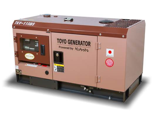 Дизельный генератор TOYO TKV-11SBS с АВР