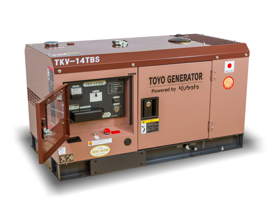 Дизельный генератор TOYO TKV-14TBS