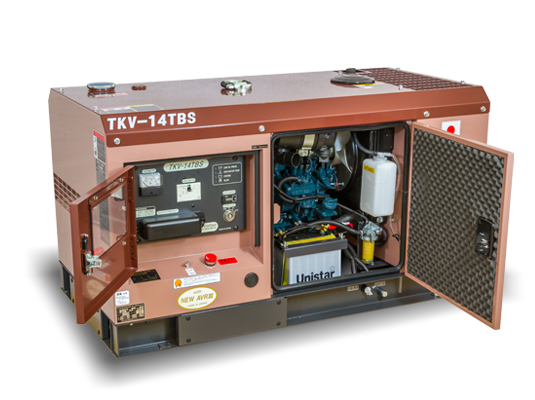 Дизельный генератор TOYO TKV-14TBS