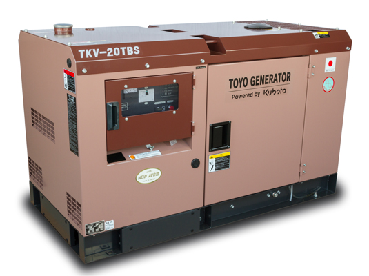 Дизельный генератор TOYO TKV-20TBS с АВР