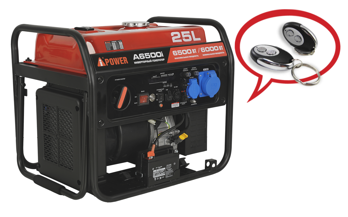 Бензиновый генератор A-iPower A6500I