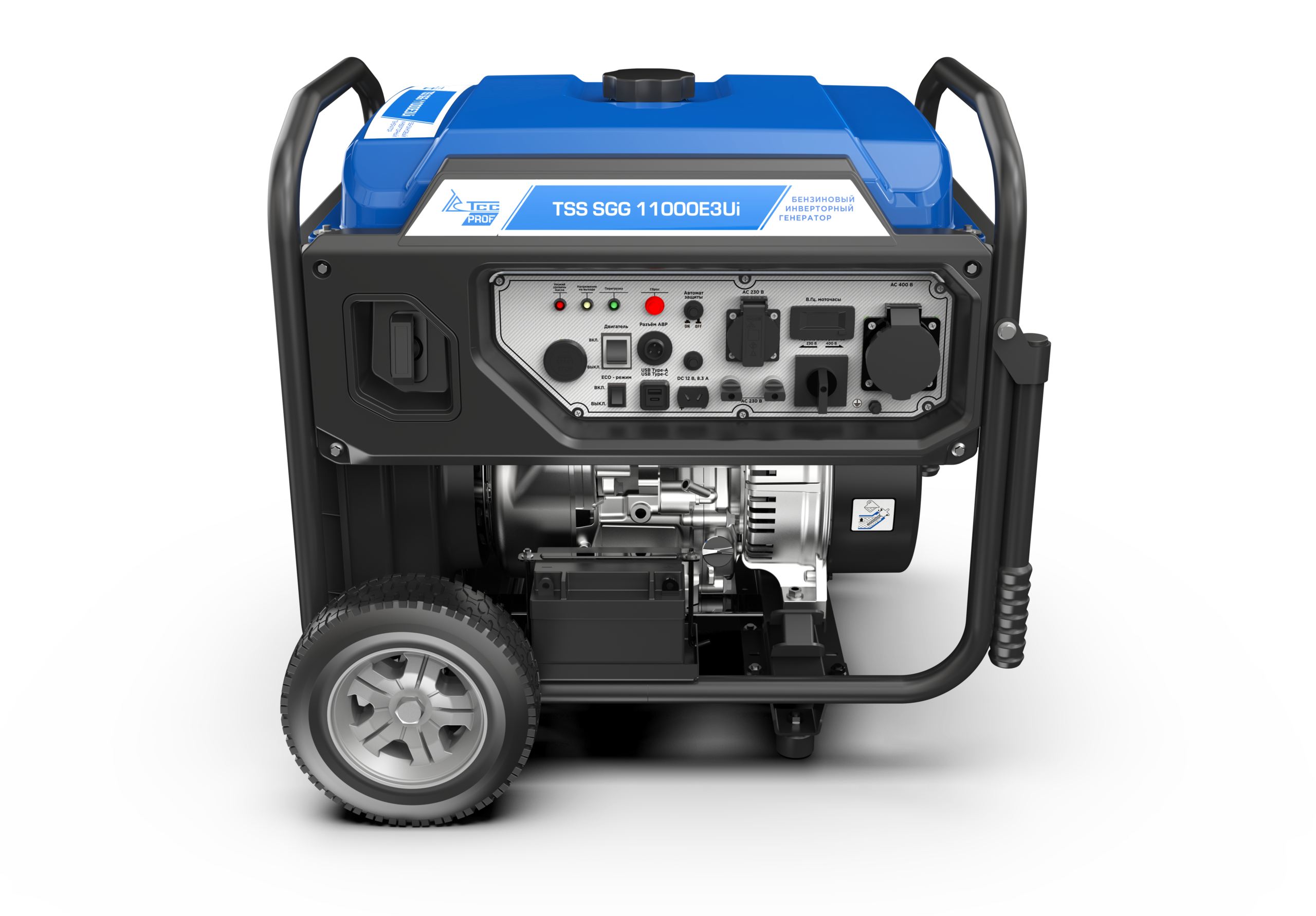 Бензиновый генератор ТСС SGG 11000E3Ui с автозапуском АВР