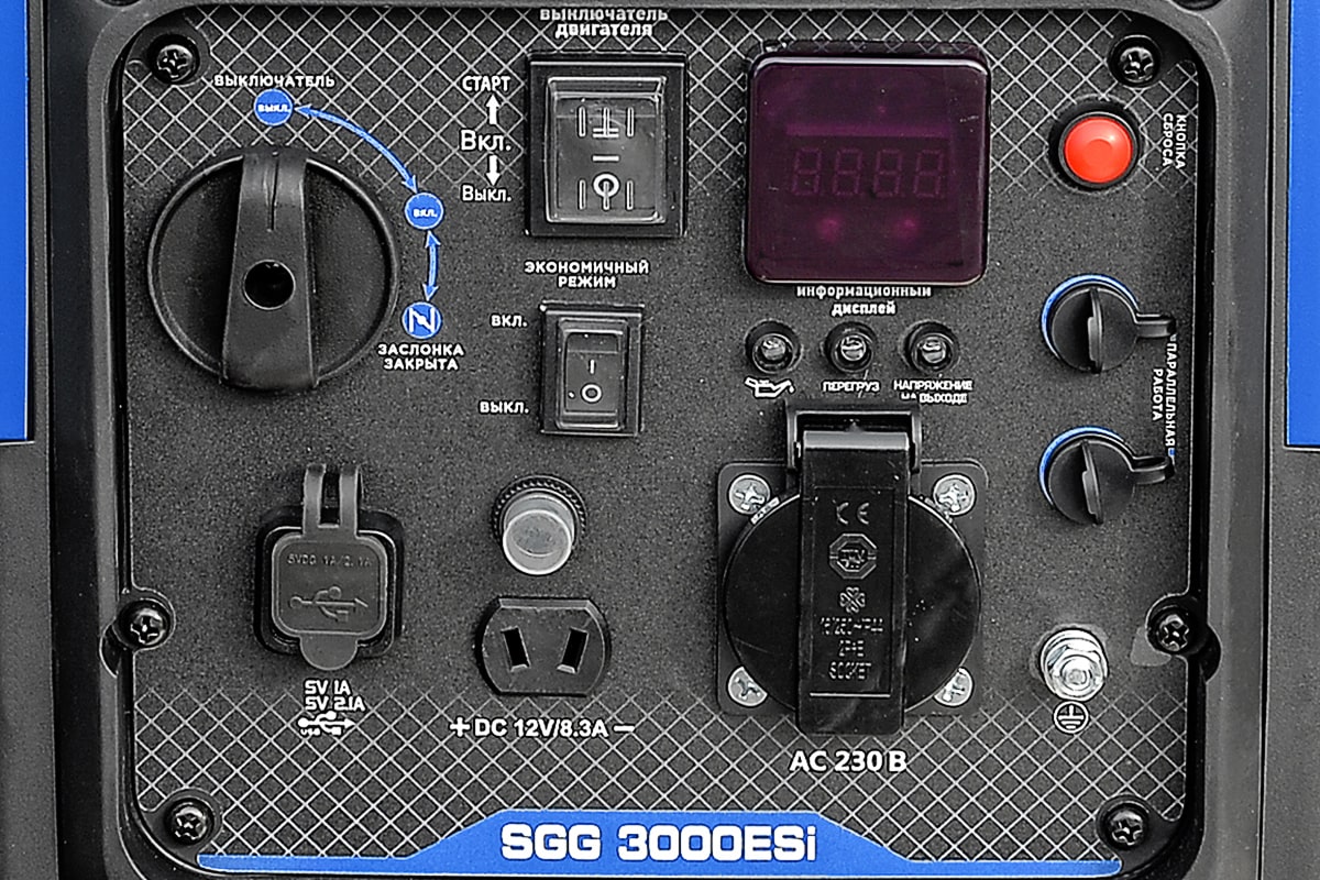 Бензиновый генератор ТСС SGG 3000ESi с автозапуском АВР