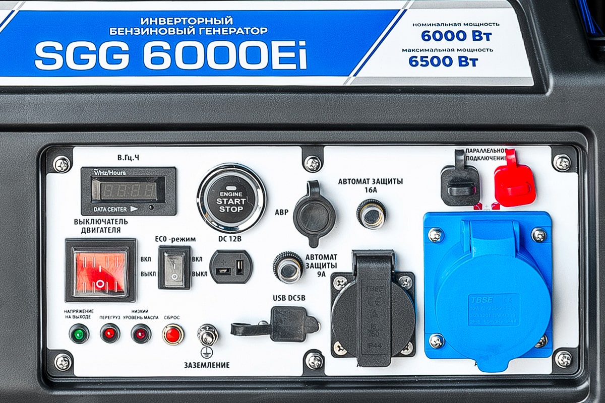 Бензиновый генератор ТСС SGG 6000Ei
