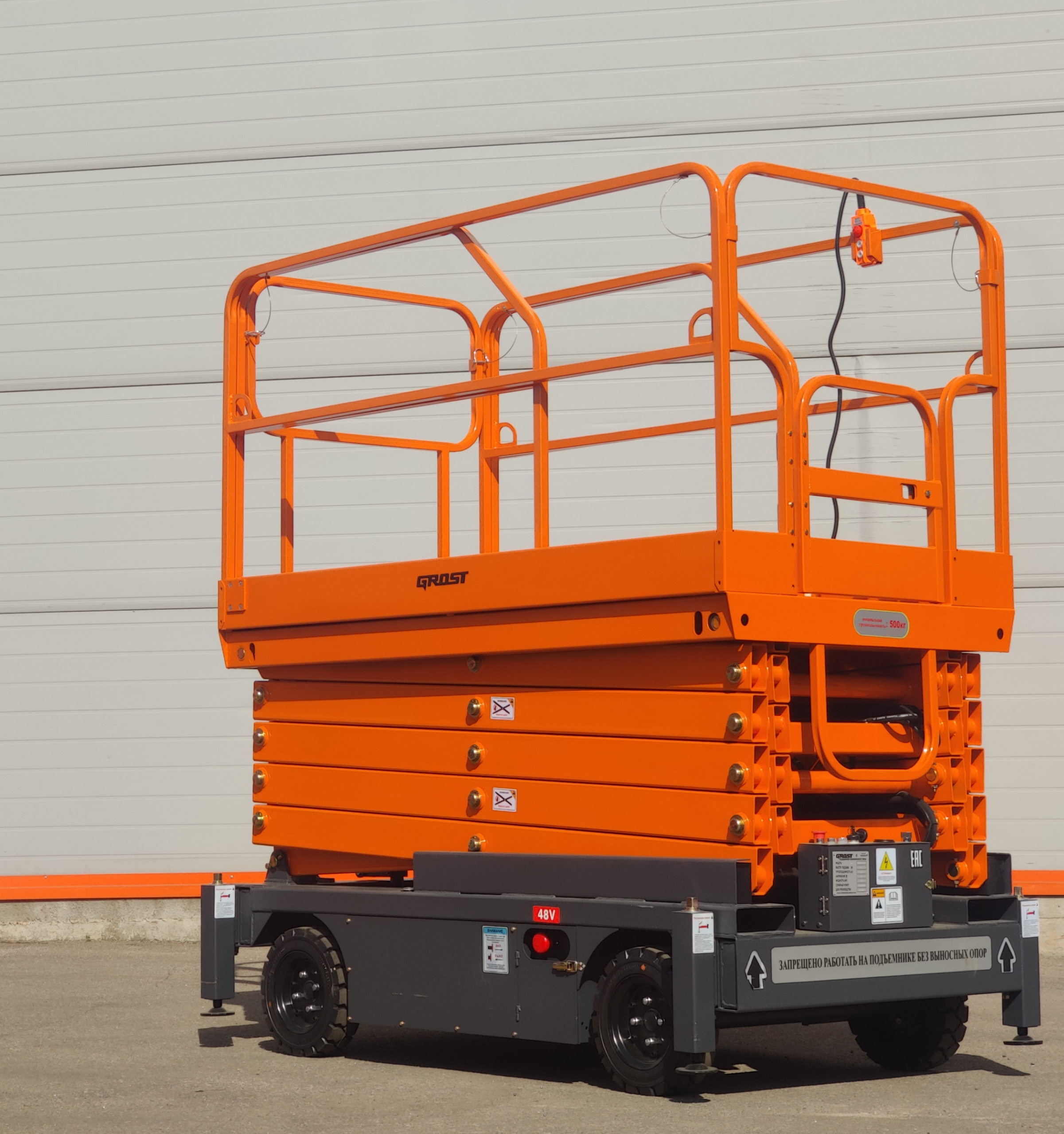 Ножничный подъёмник GROST Tower 500-9 DC (11м)