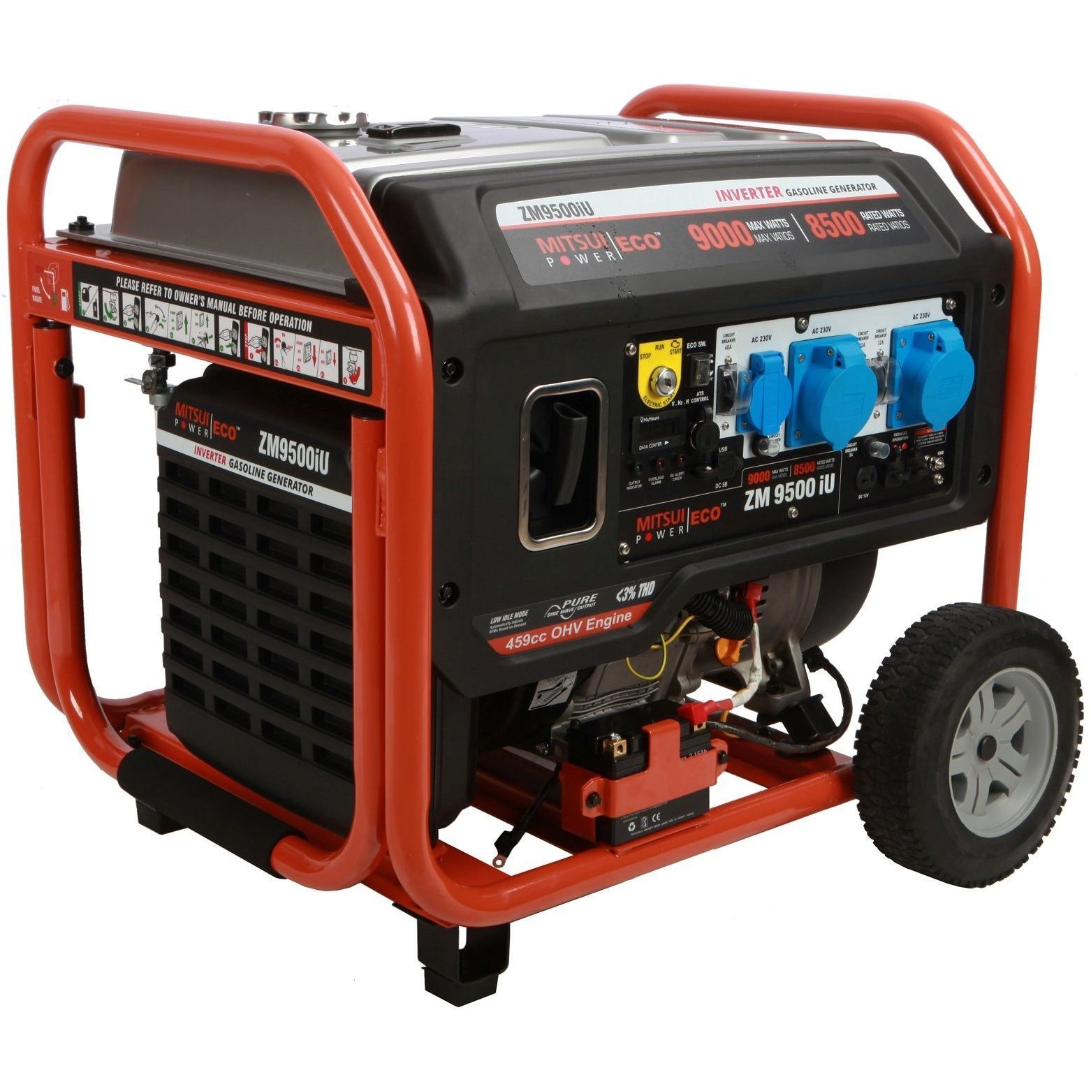 Бензиновый генератор Mitsui ECO ZM9500 IU