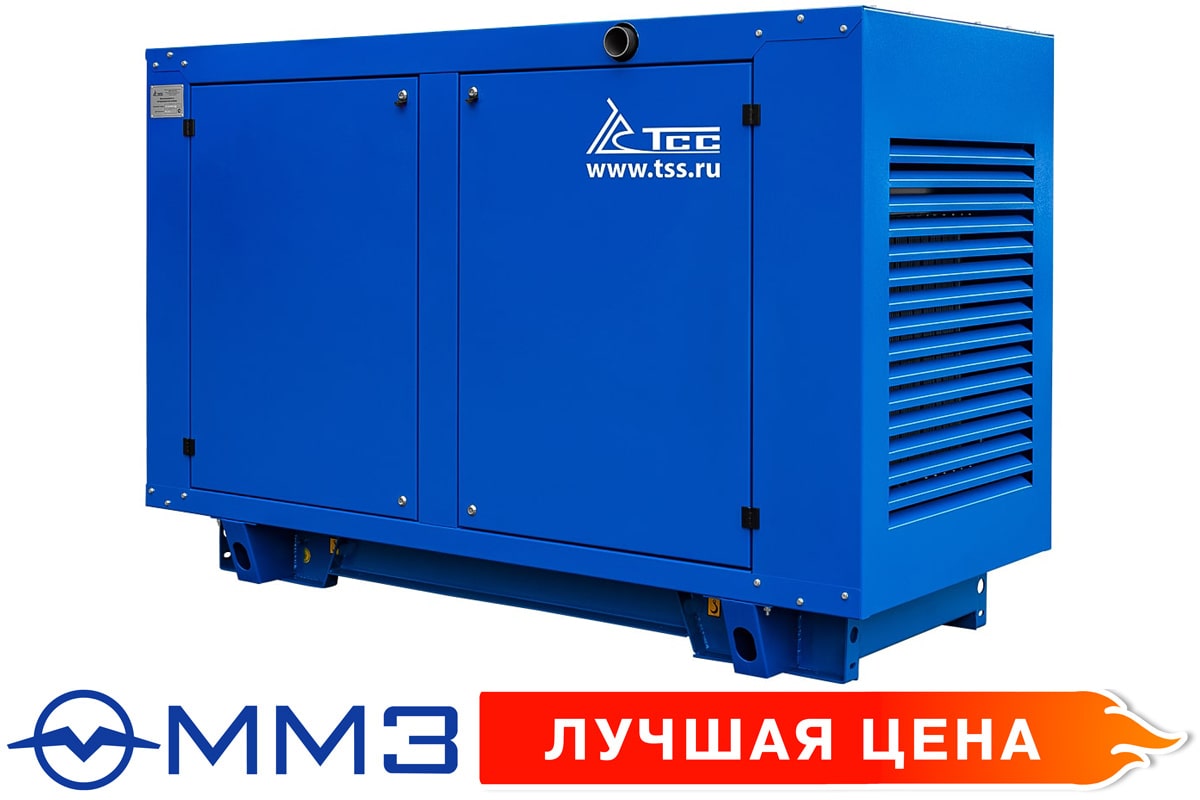 Дизельный генератор ТСС АД-30С-Т400-1РПМ1 под капотом