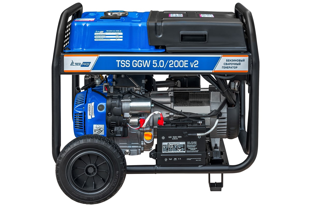 Сварочный генератор ТСС PROF GGW 5.0/200E v2