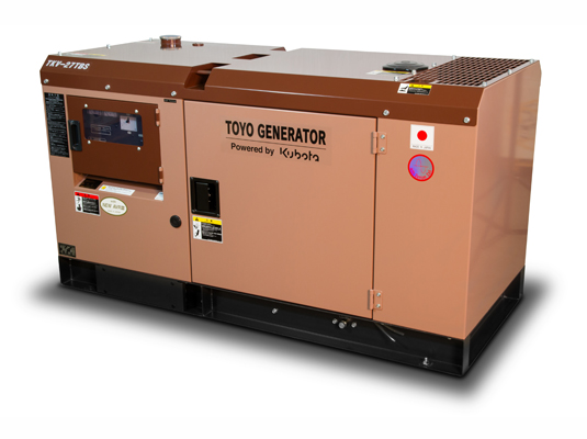 Дизельный генератор TOYO TKV-27TBS (20.3 кВт)
