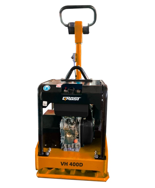 Виброплита реверсивная GROST VH400D